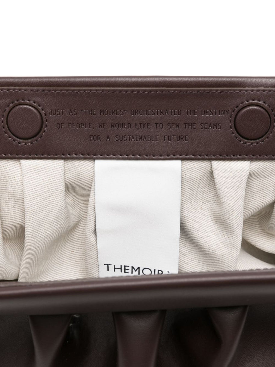 THEMOIRE' Bios Clutch Bag - Brown
