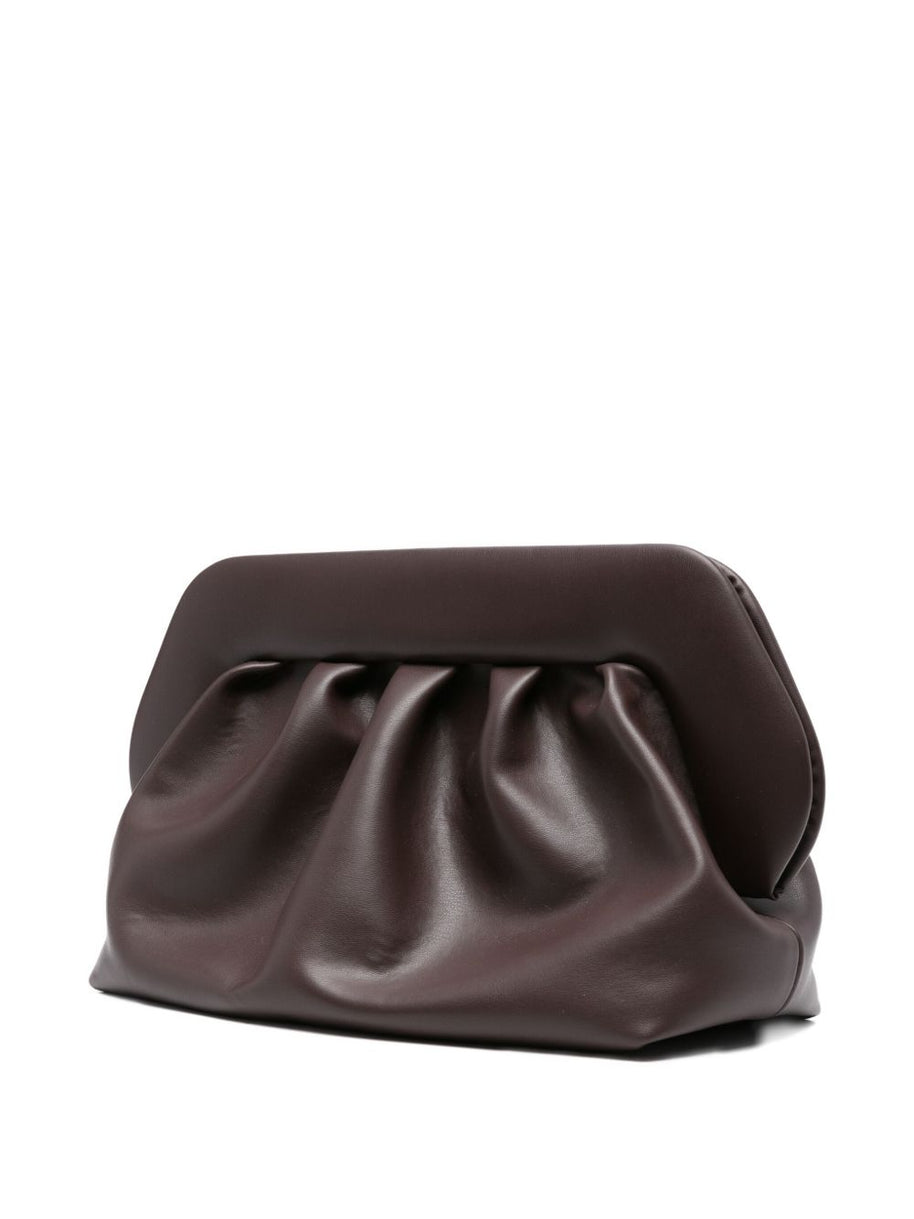 THEMOIRE' Bios Clutch Bag - Brown