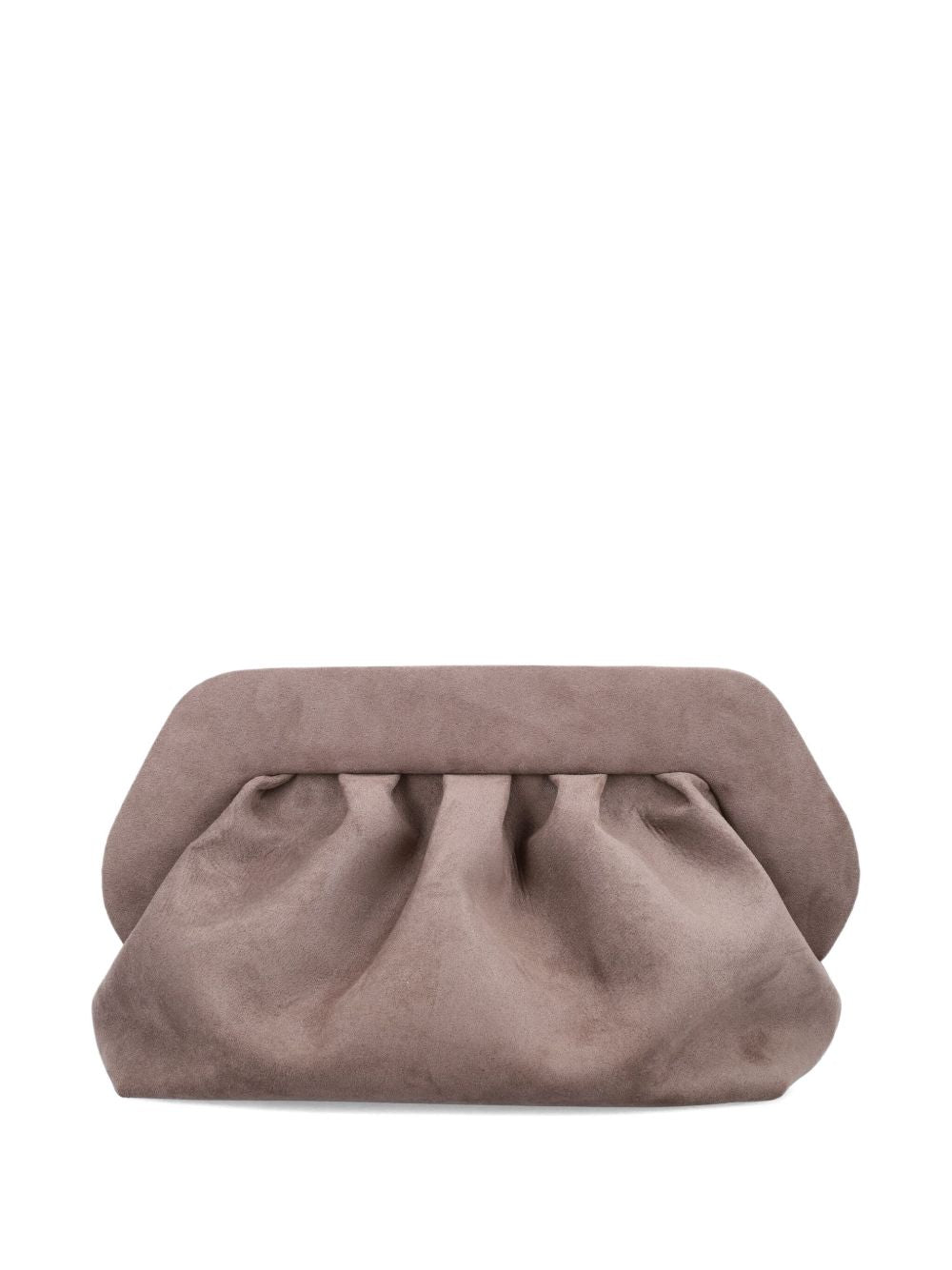 THEMOIRE' Bios Suede Clutch Bag - Green