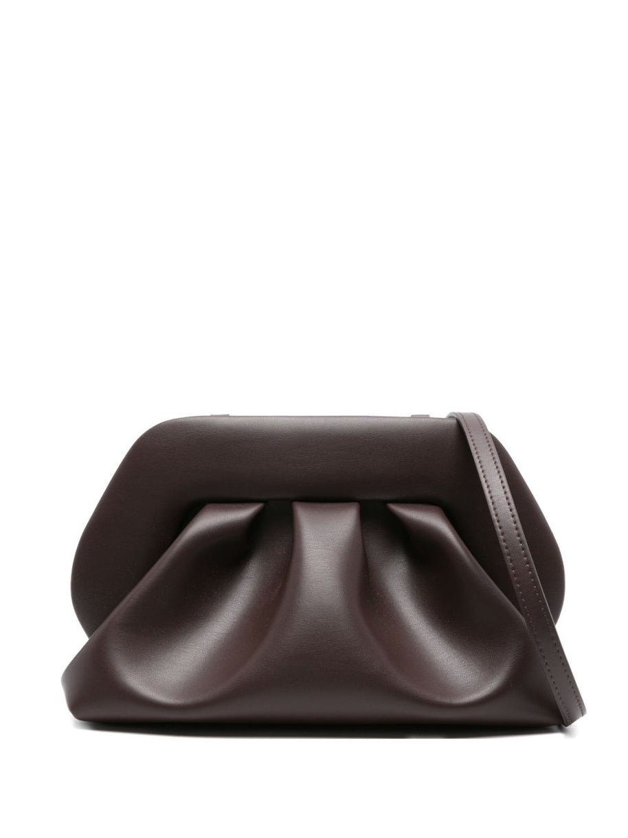 THEMOIRE' Tia Clutch Bag - Brown