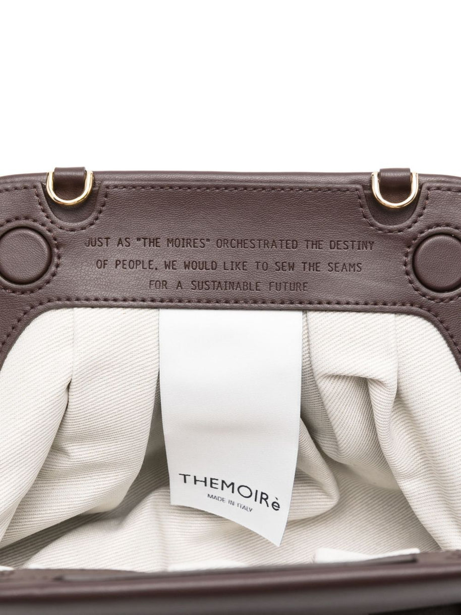 THEMOIRE' Tia Clutch Bag - Brown