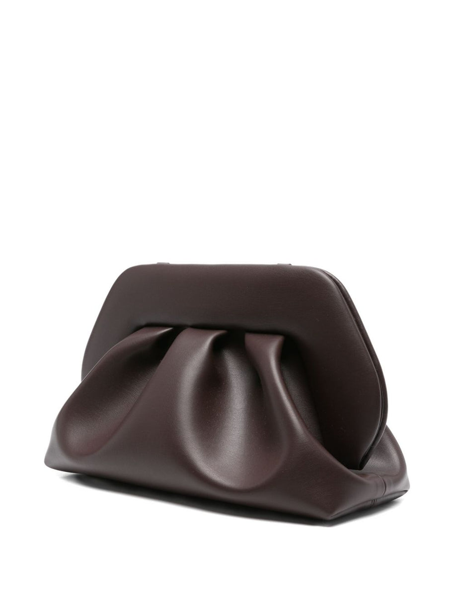 THEMOIRE' Tia Clutch Bag - Brown