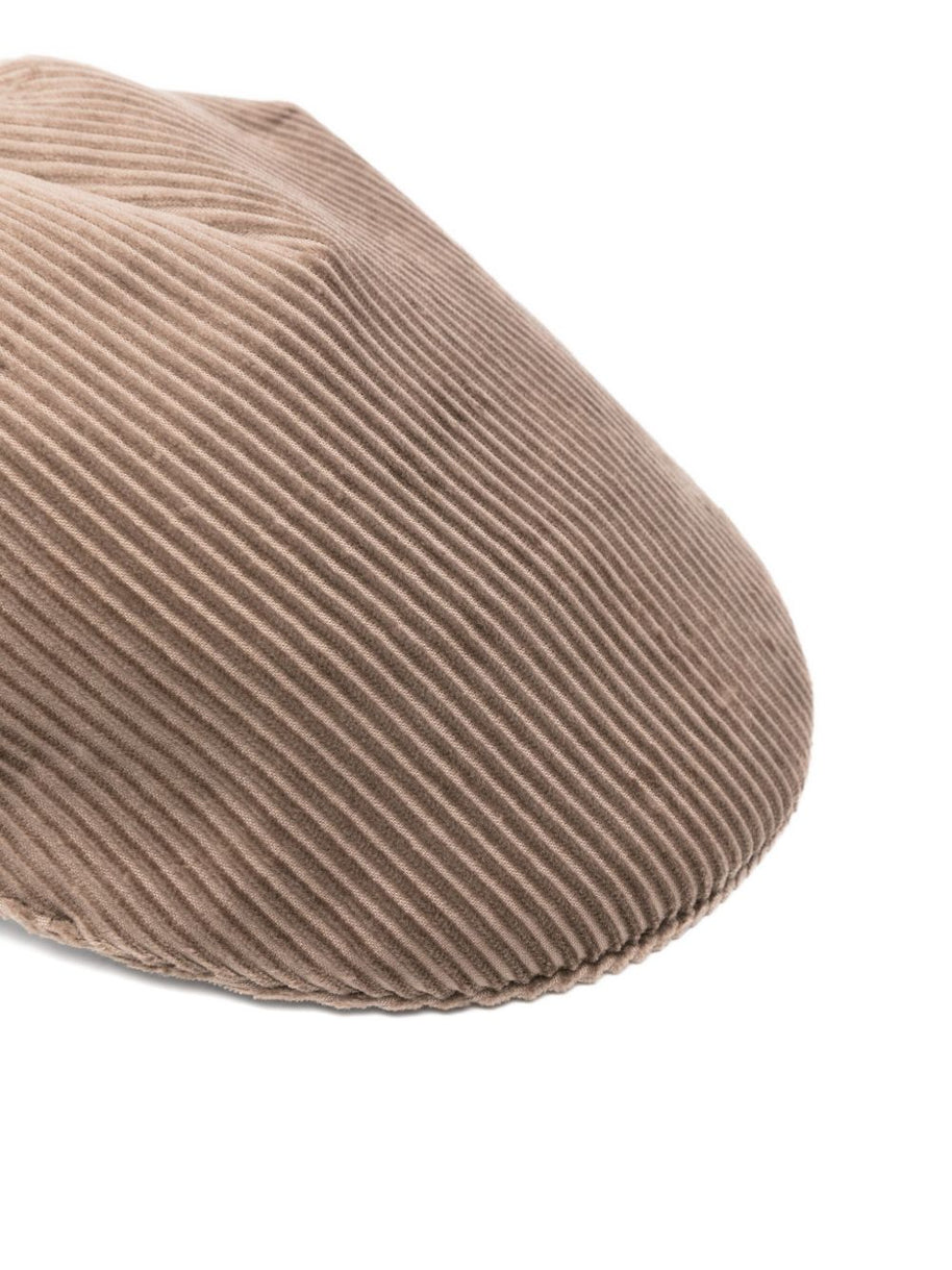 Brunello Cucinelli Corduroy Hat Brown