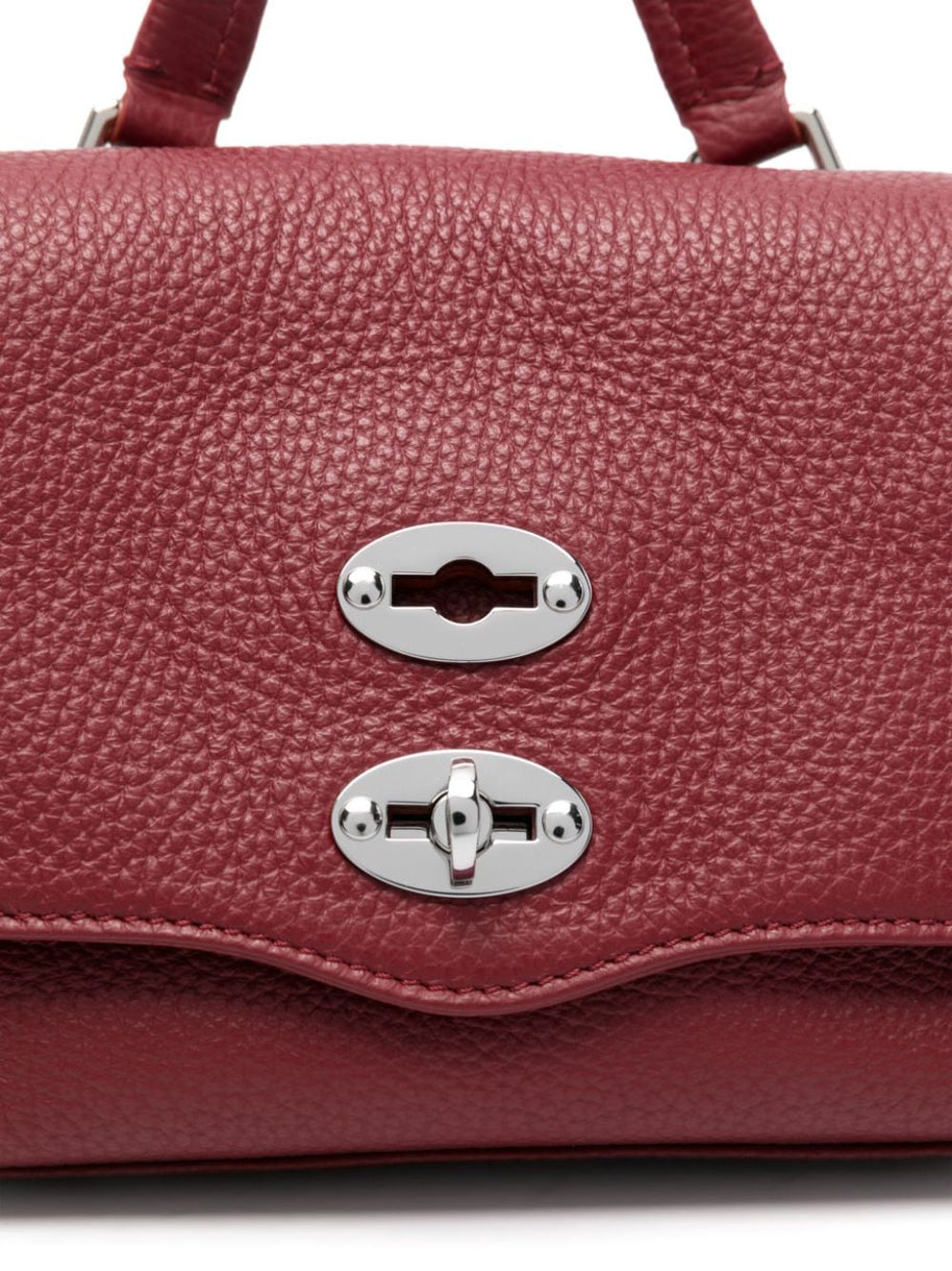 Zanellato Postina Daily Baby Leather Handbag Red