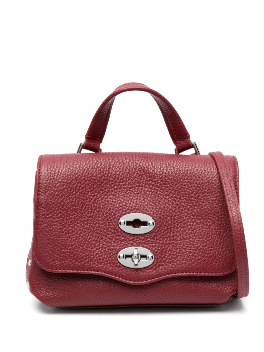 Zanellato Postina Daily Baby Leather Handbag Red