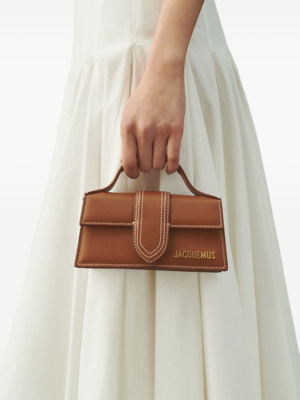 JACQUEMUS Le Bambino Handbag Brown