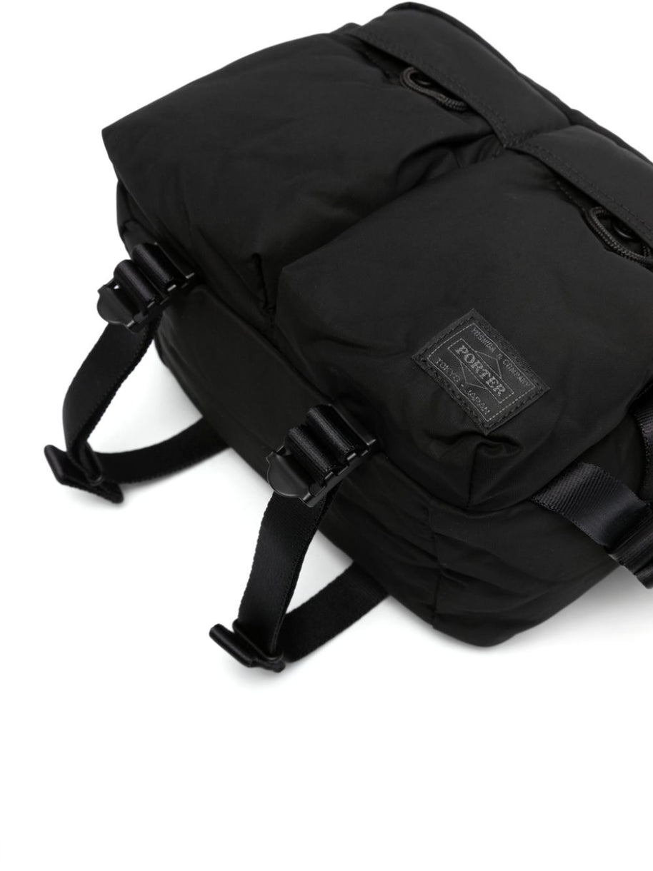 PORTER Senses Nylon Shoulder Bag Black