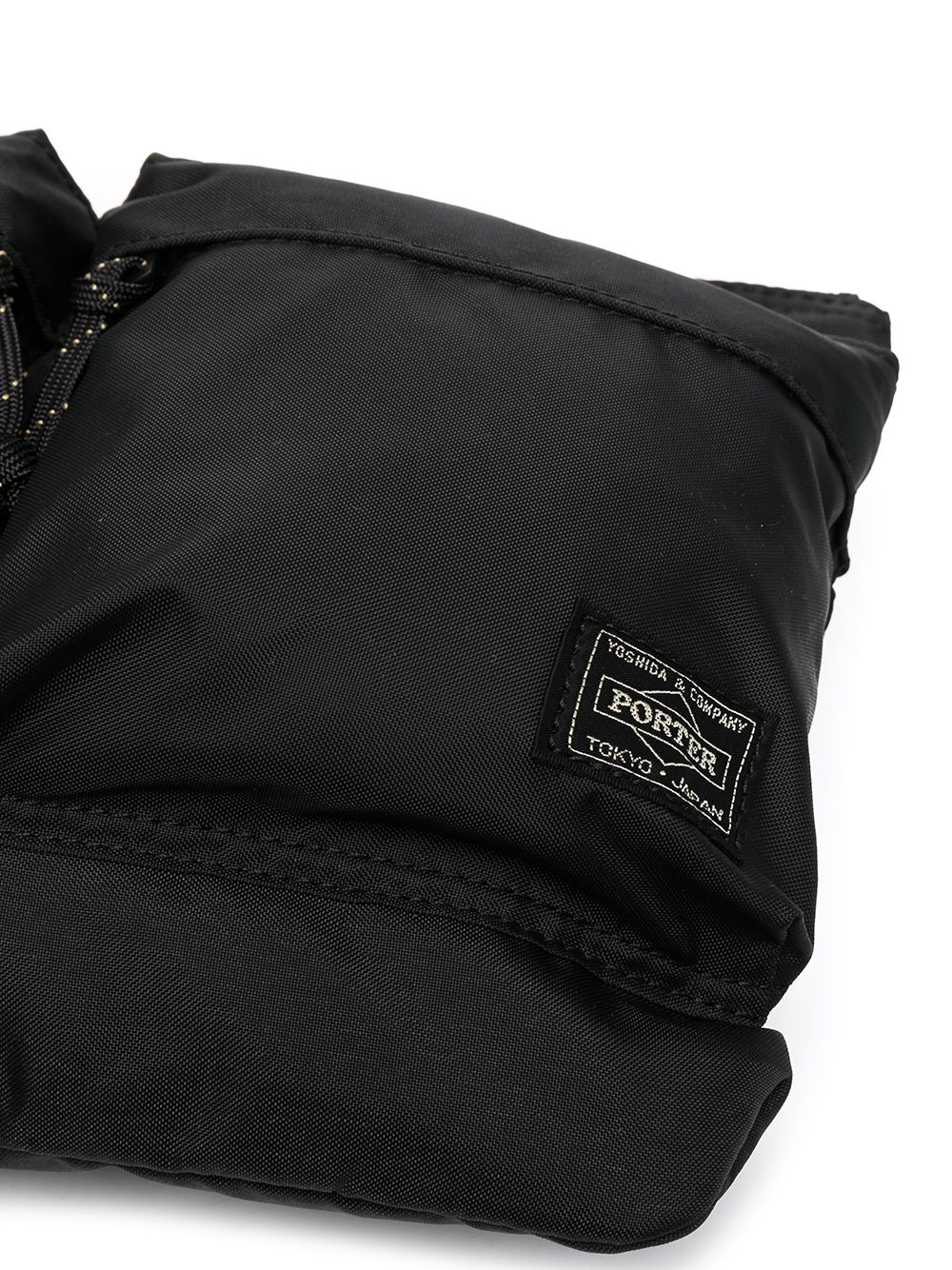 PORTER Force Nylon Shoulder Bag Black