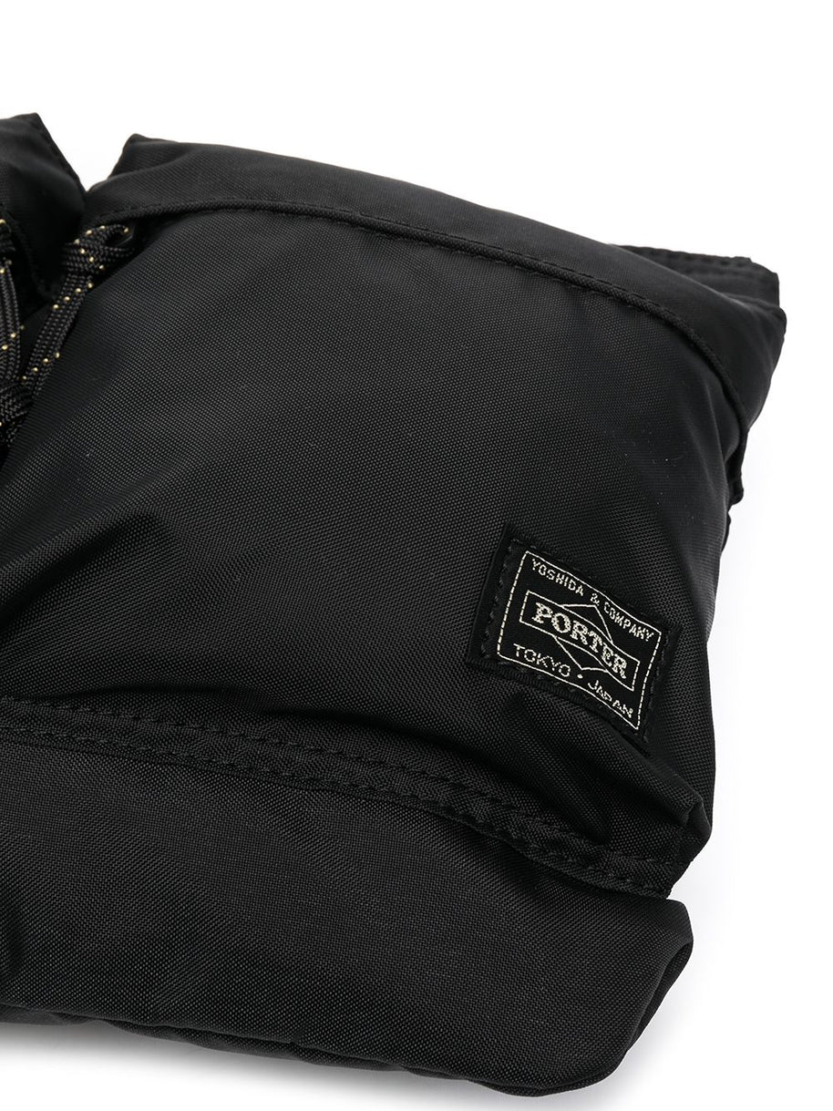 PORTER Force Nylon Shoulder Bag Black