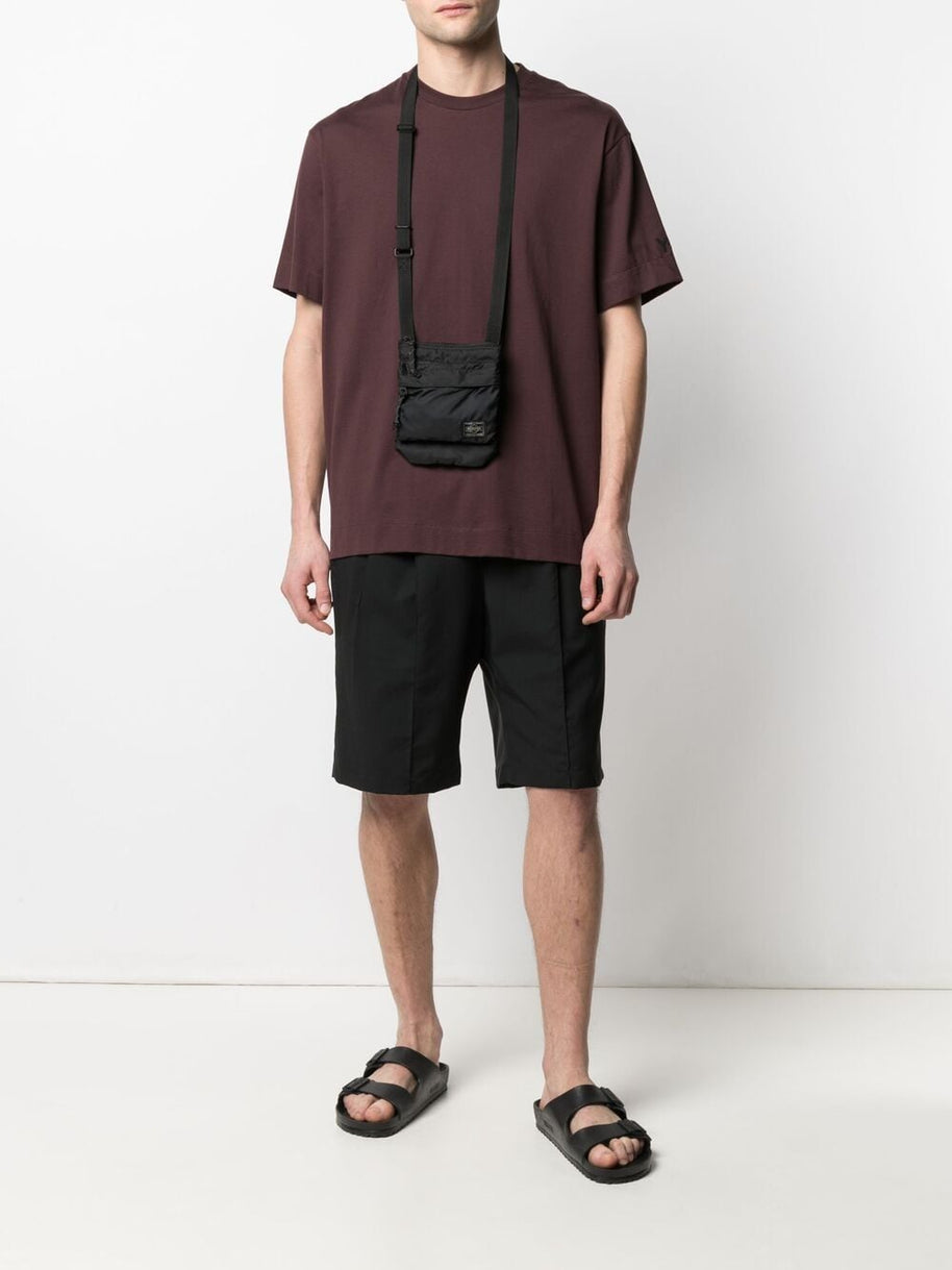 PORTER Force 2way Nylon Crossbody Bag Black