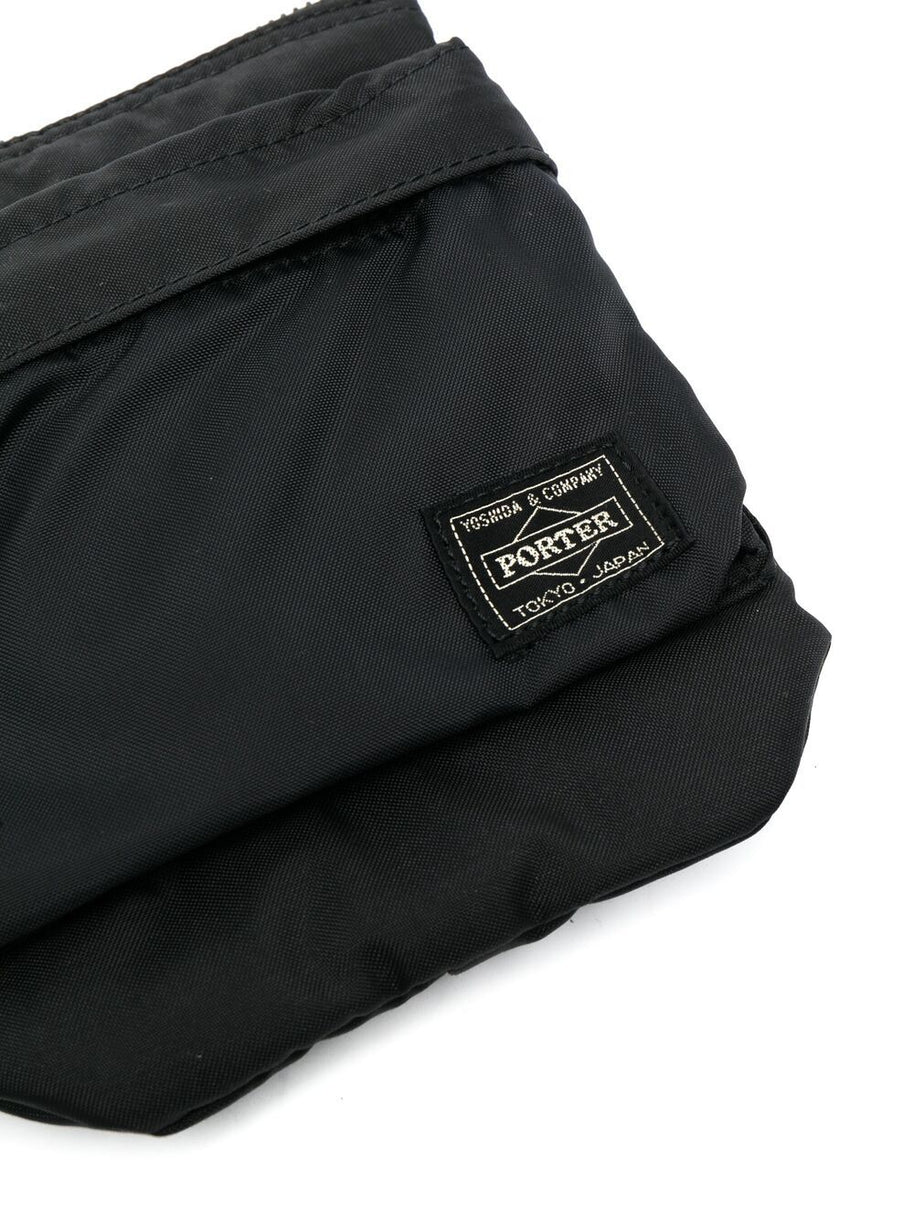 PORTER Force 2way Nylon Crossbody Bag Black