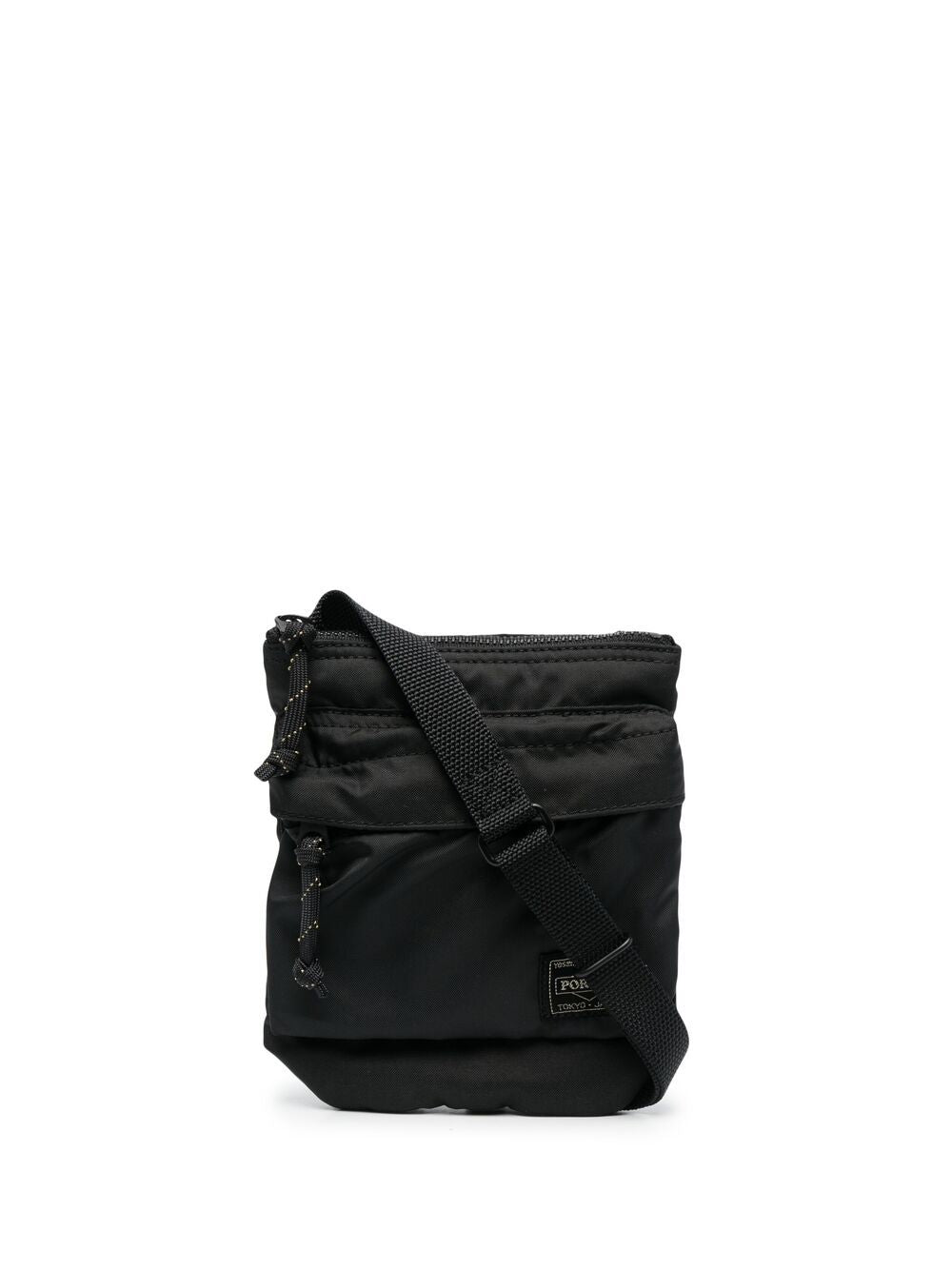 PORTER Force 2way Nylon Crossbody Bag Black