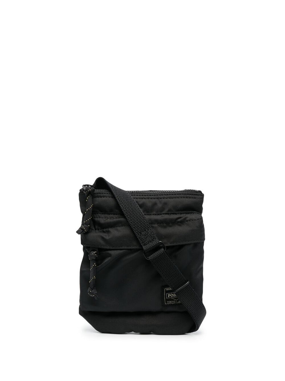 PORTER Force 2way Nylon Crossbody Bag Black