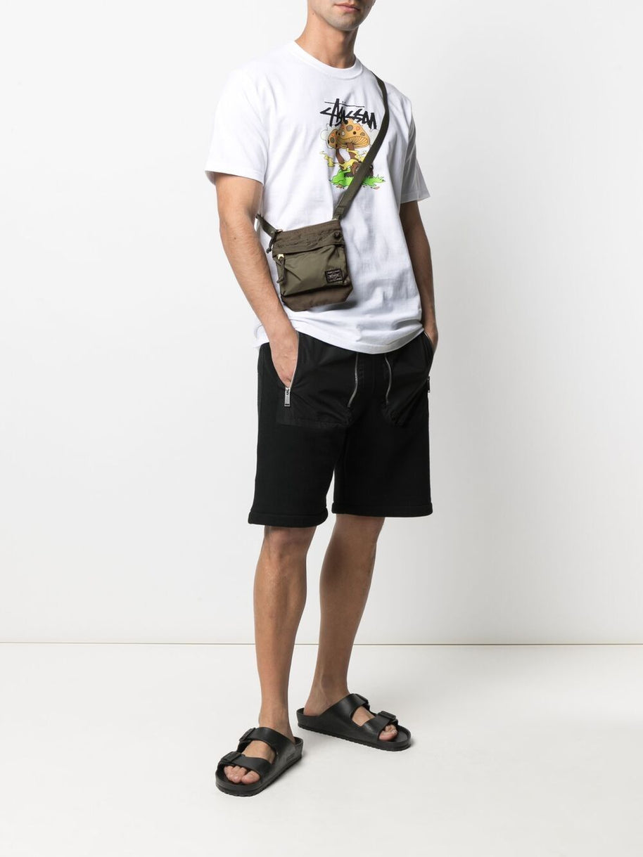 PORTER Force 2way Nylon Crossbody Bag Green