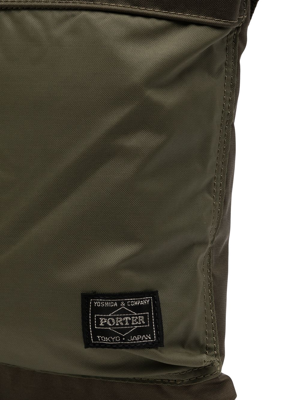PORTER Force 2way Nylon Crossbody Bag Green