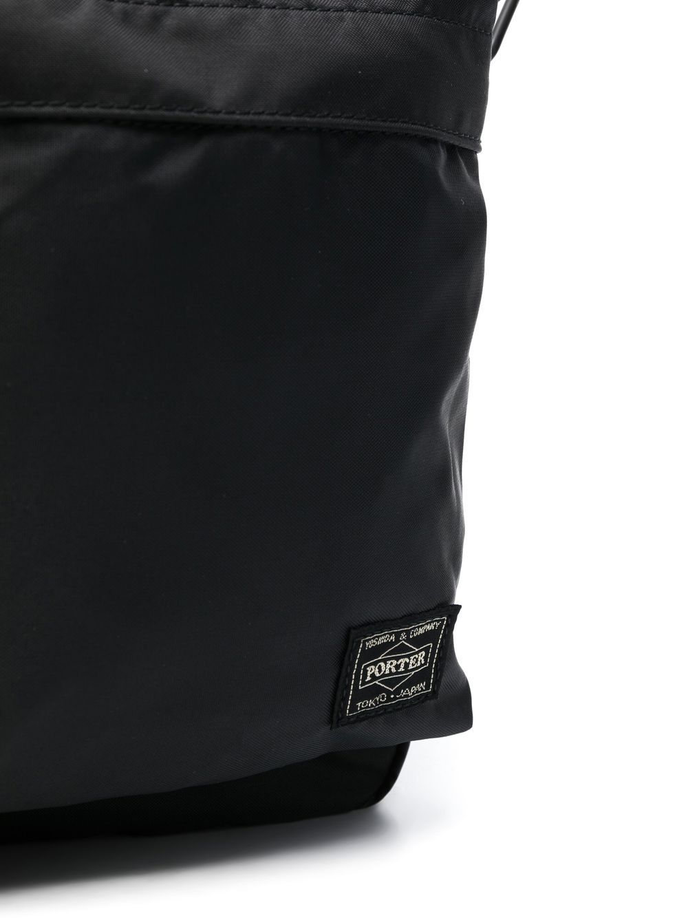PORTER Force Nylon Shoulder Bag Black