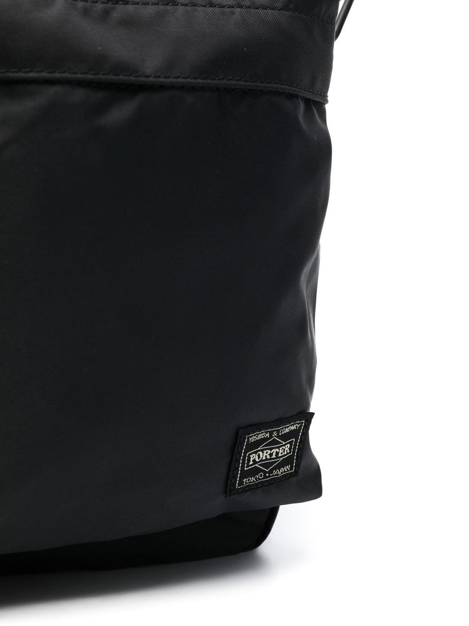 PORTER Force Nylon Shoulder Bag Black