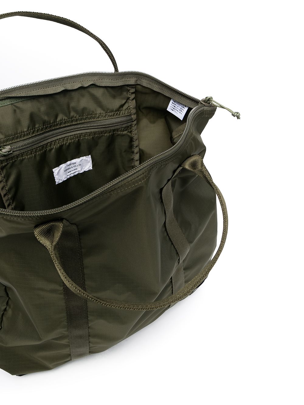 PORTER Flex 2Way Nylon Tote Bag Green