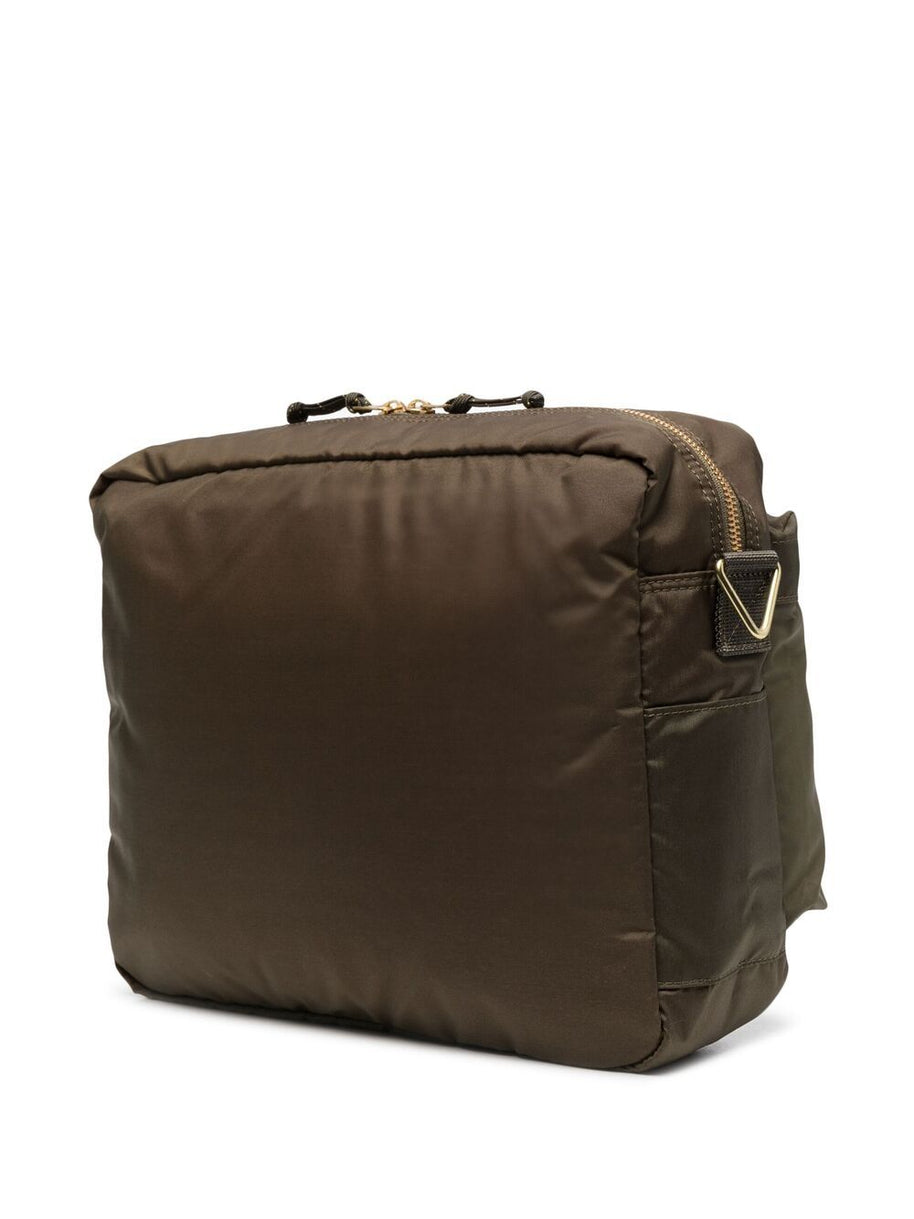 PORTER Force Nylon Shoulder Bag Green