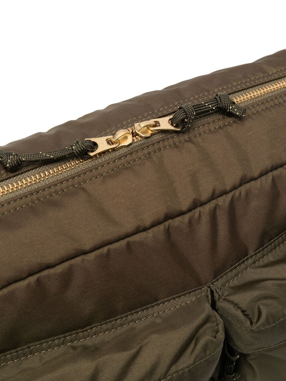 PORTER Force Nylon Shoulder Bag Green