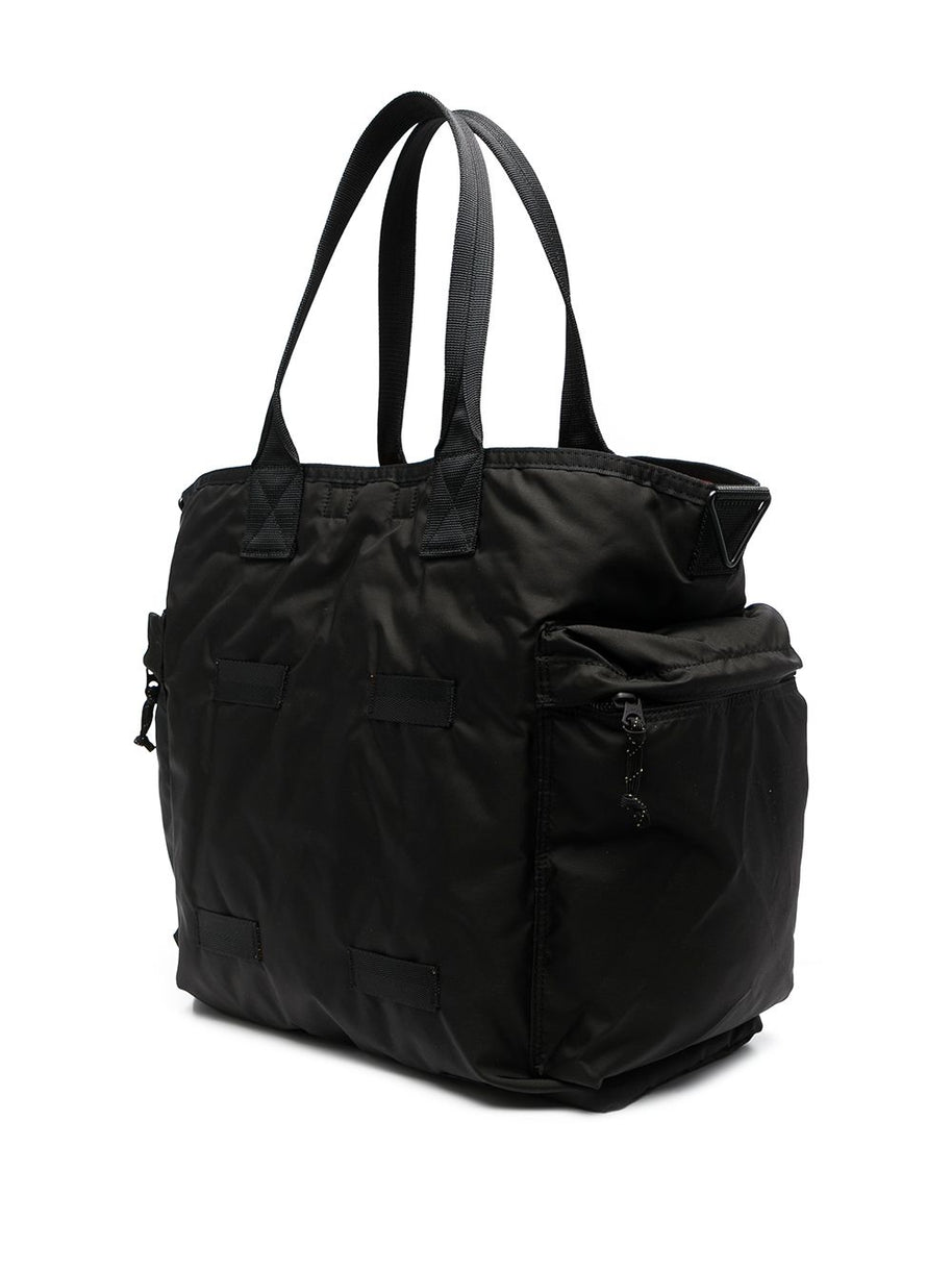 PORTER Force 2Way Nylon Tote Bag Black