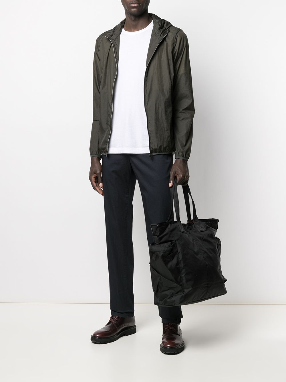 PORTER Force 2Way Nylon Tote Bag Black