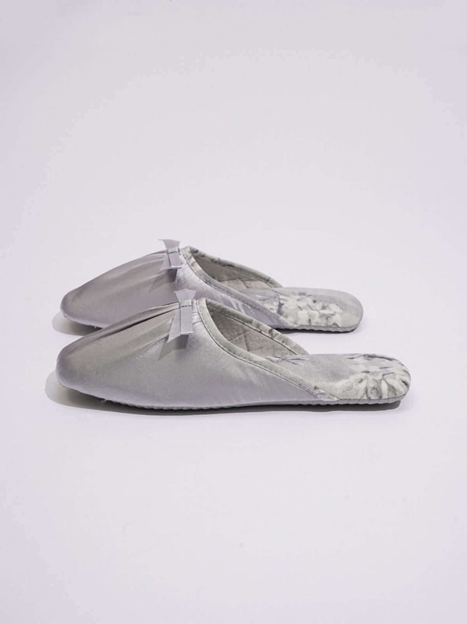Ulivary Ink Floral Print Slippers (more colors)