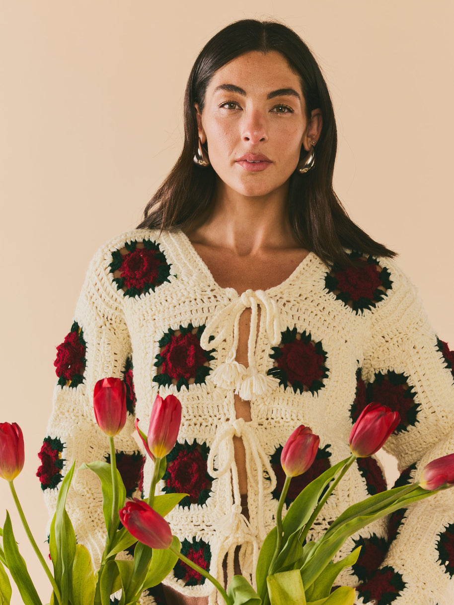 Eddy Round Top Sweater Jacket