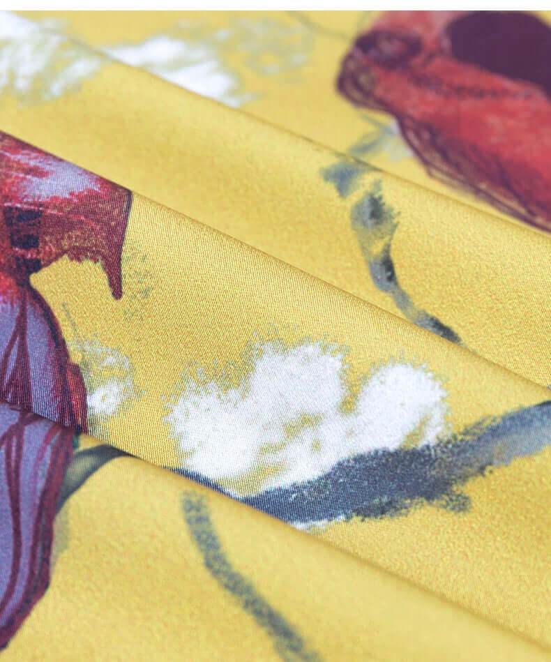 Ulivary Perched Bird Kimono Robe