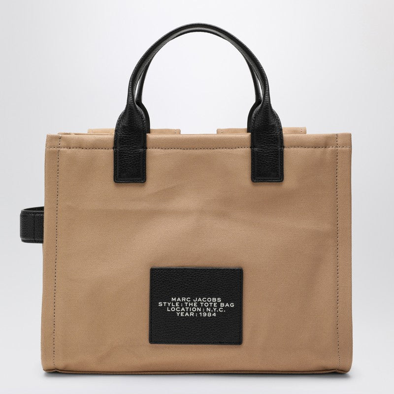 Marc Jacobs Medium Cargo Tote Bag Beige In Canvas