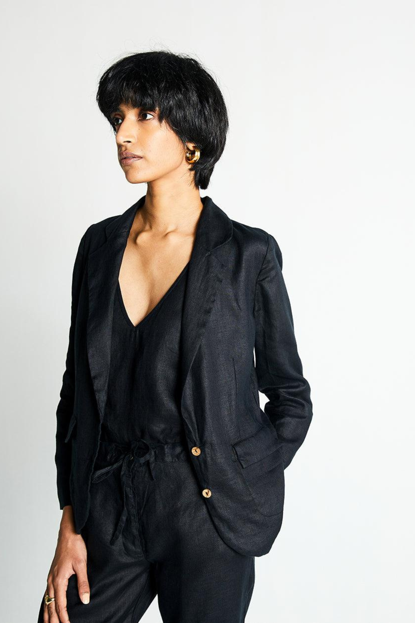 Reistor Hemp Three Piece Set in Black