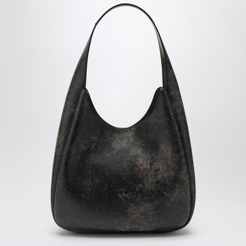 Stella McCartney Large Hobo Bag With Aged Effect And Logo