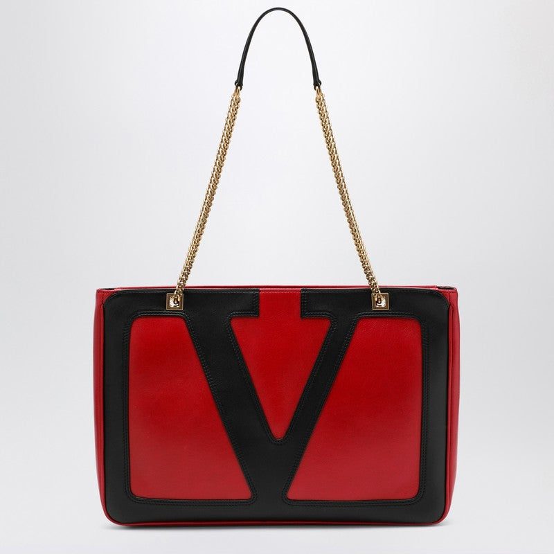 Valentino Garavani Medium Viva Superstar Bag Red/black