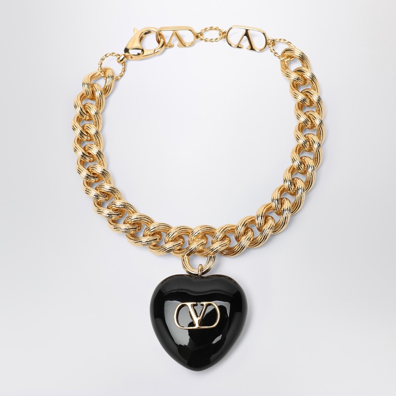 Valentino Garavani Coer Royal Bracelet Gold-coloured In Metal