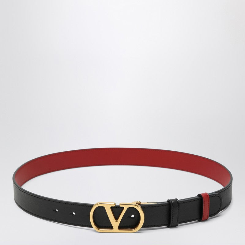 ベルト VALENTINO BELT (7W2T0SQ3IYR 43K) Valentino Garavani Reversible VLogo Signature Belt In Black