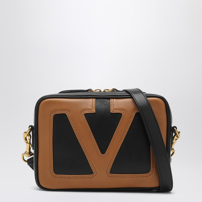 ショルダーバッグ VALENTINO GARAVANI VIVA SUPERSTAR CROSSBODY BAG BLACK/BROWN Valentino Garavani Viva Superstar Crossbody Bag Black/brown