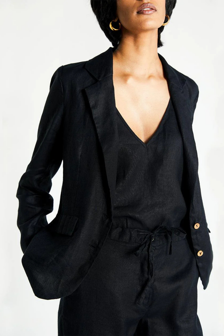 Reistor Hemp Three Piece Set in Black