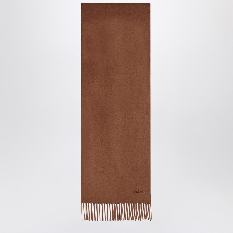 Max Mara Brown Cashmere Scarf