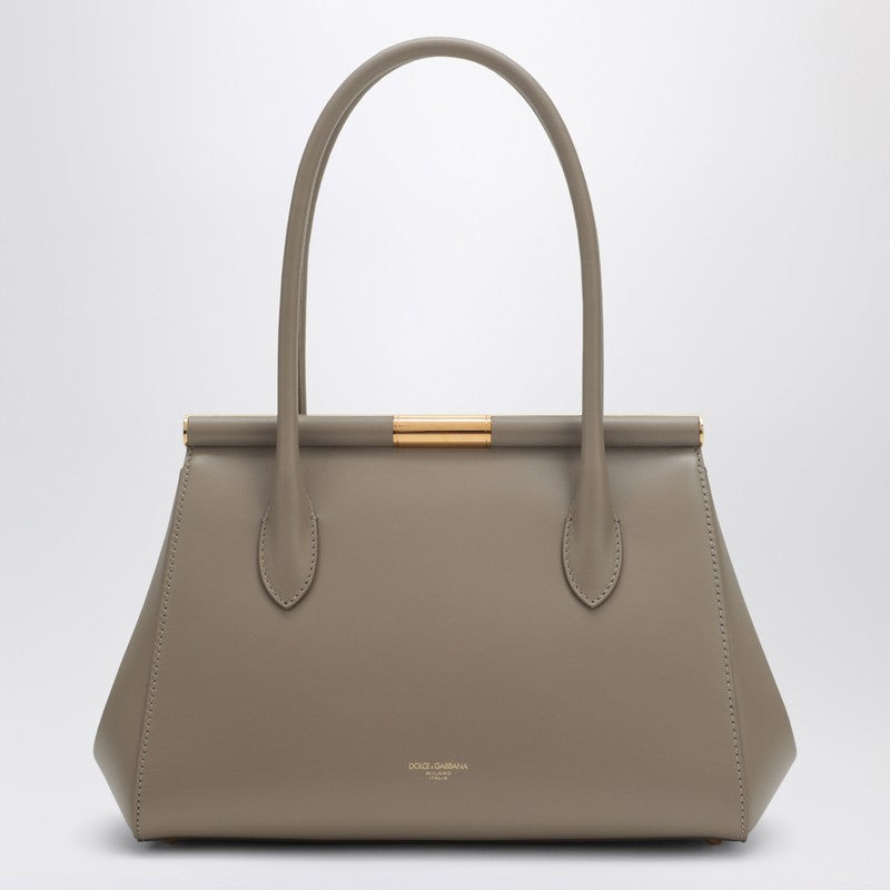Dolce & Gabbana Marlene Handbag In Taupe