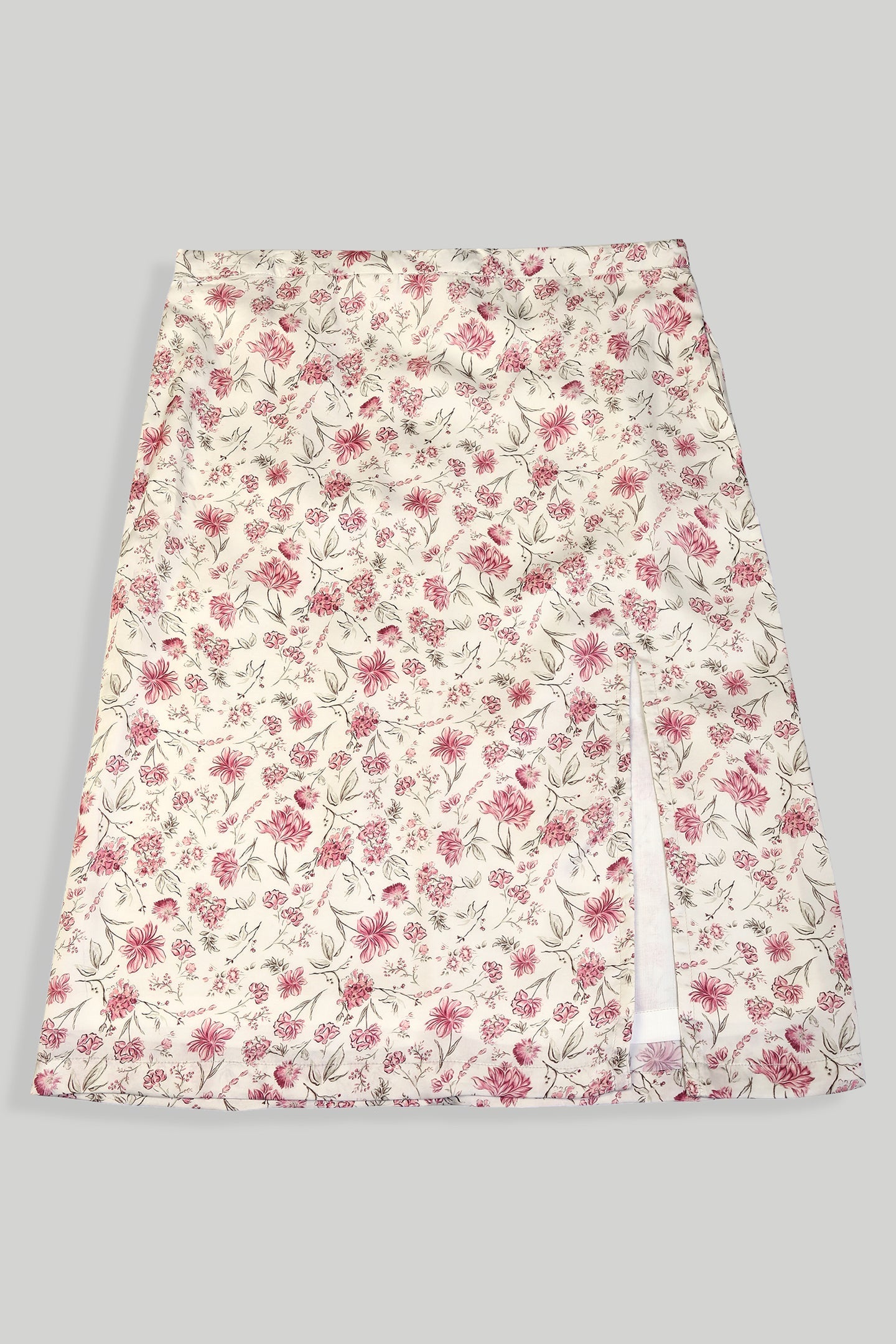Brunch Skirt In Pink Florals