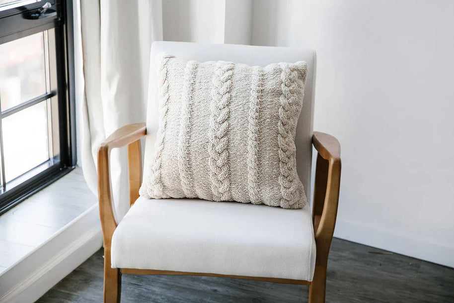 Sunday Citizen Braided Throw Pillow (more Colors)