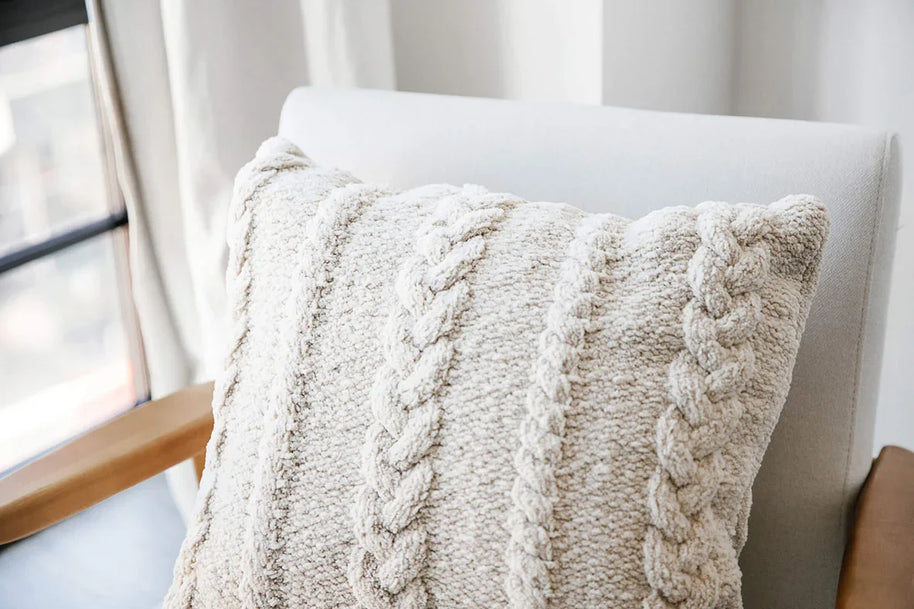 Sunday Citizen Braided Throw Pillow (more Colors)
