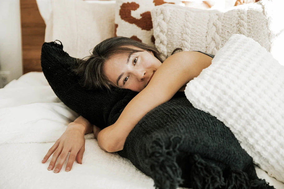 Sunday Citizen Braided Pom Pom Lumbar Pillow (more Colors)