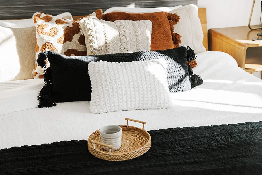 Sunday Citizen Braided Pom Pom Lumbar Pillow (more Colors)