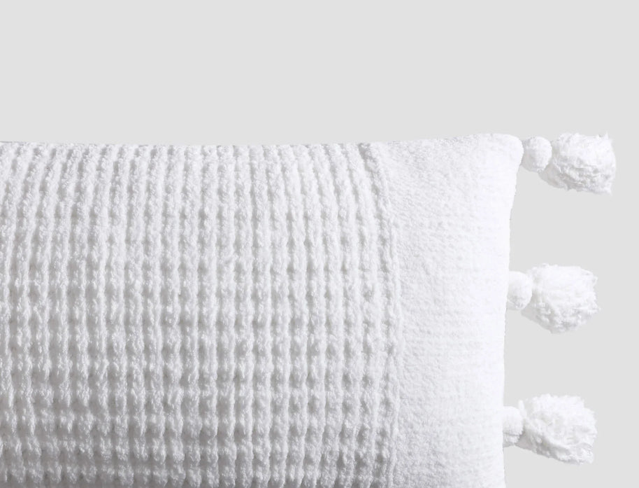 Sunday Citizen Braided Pom Pom Lumbar Pillow (more Colors)
