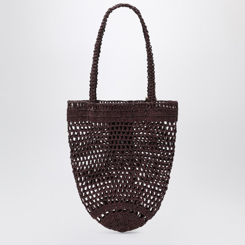 Chloé Small Summer Banana Tote Bag In Brown