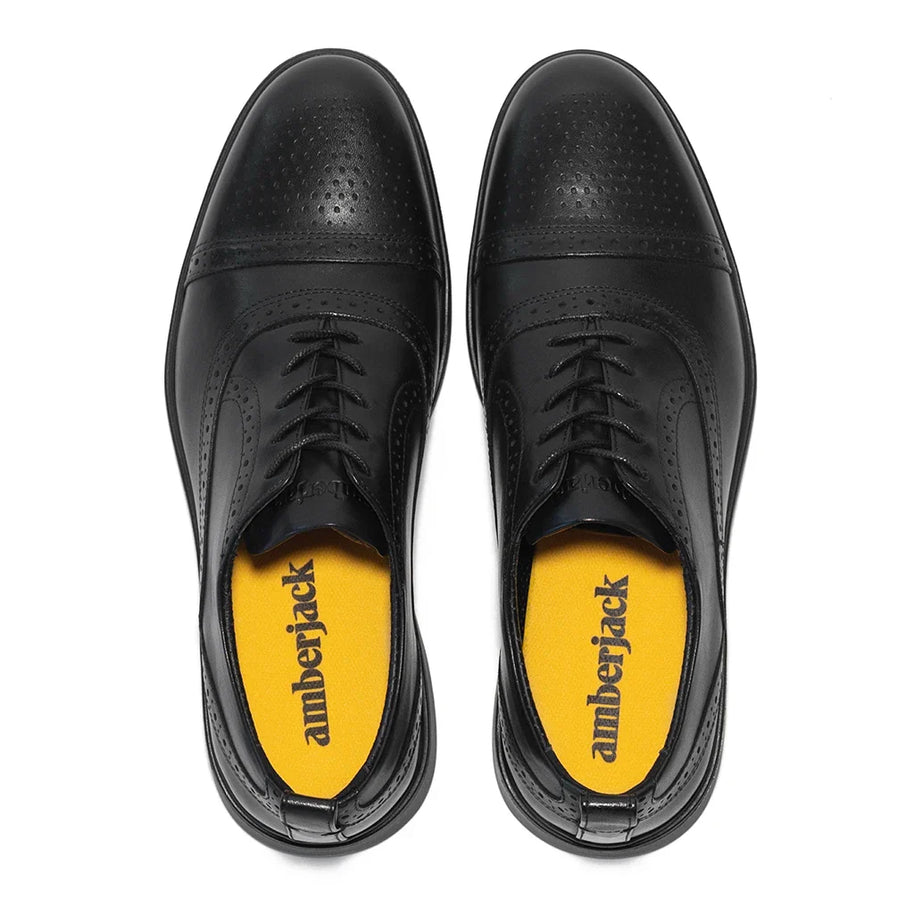 Amberjack The Cap-Toe (Obsidian)