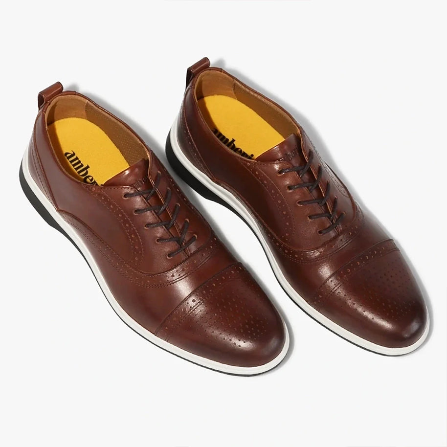Amberjack The Cap-Toe (Coffee)