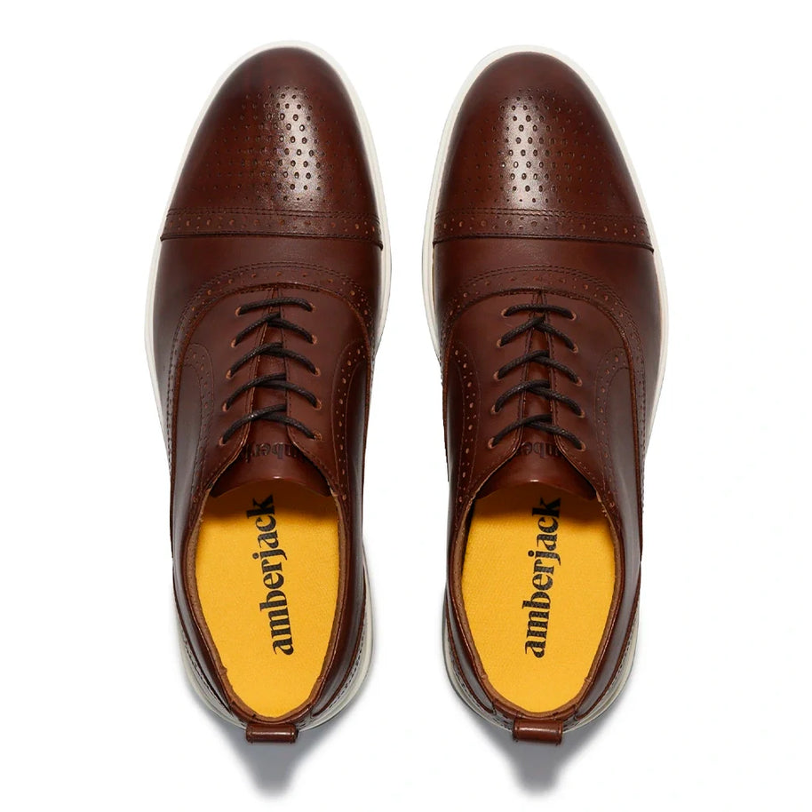 Amberjack The Cap-Toe (Coffee)
