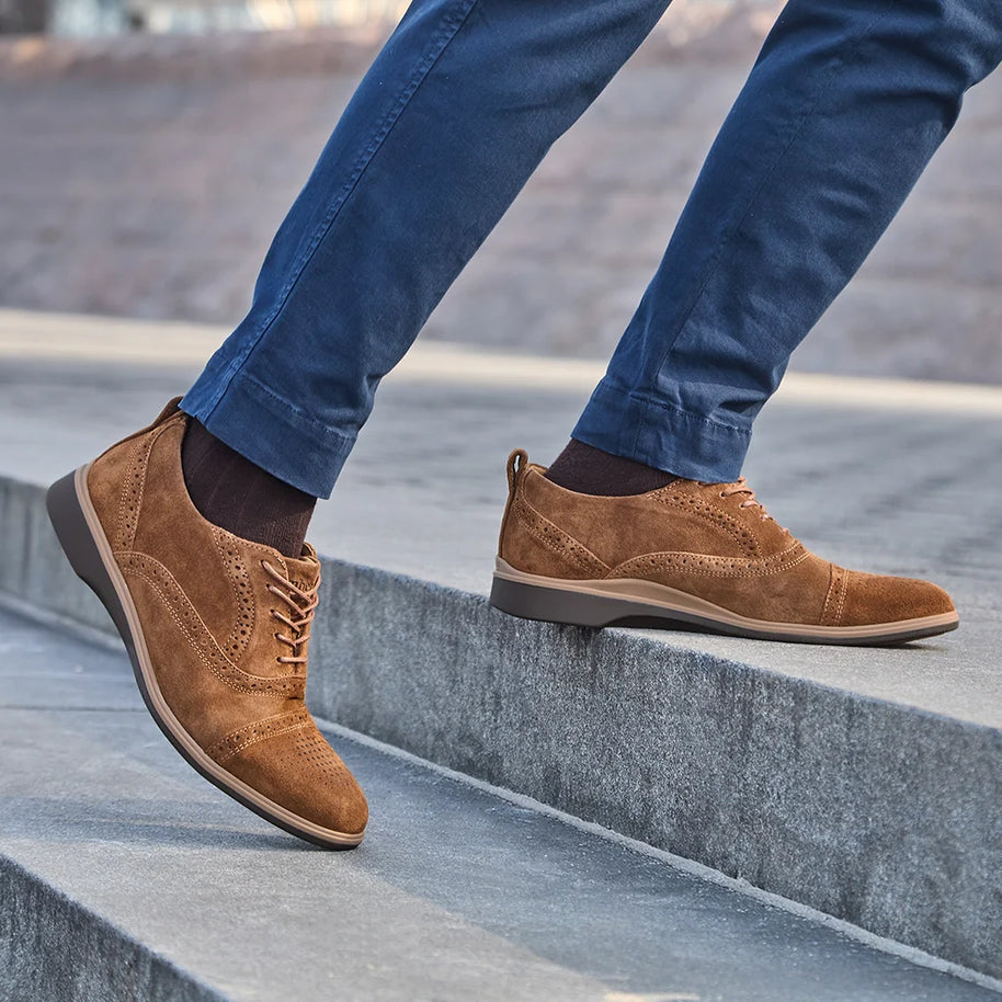 Amberjack The Cap-Toe (Grizzly)